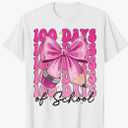 Kids 100 Days of School Shirt Kindergarten Happy Holiday Funny Graphic Short Sleeve Tees Boys Girls Casual Preppy Tops Pack of 3 Size 110