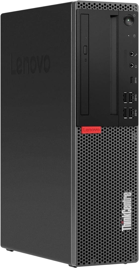 Lenovo ThinkCentre M920S SFF Desktop Computer, 8th Gen Hexa Core i5-8500, 32GB DDR4 RAM, 1TB SSD, VGA, DP, Keyboard and Mouse, WiFi, BT, Windows 11 Pro 