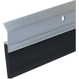 Randall Manufacturing V-63-GB - All-Season Door Sweep, Heavy Duty Aluminum, Ideal for Residential & Commercial Use, Easy Installation with Heavy Rubber Seal, Ensure Comfort and Security (36 Inches)