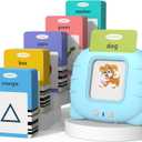 Toddler Learning Toys for 2 3 4 5 Year Old Boys and Girls, Autism Sensory Toys for Autistic Children, Speech Therapy Toys, 112 Cards - 224 Sight Words Talking Flash Cards (224-bluegeneral Set)