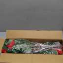 16 Bundles18" Artificial Geranium Flowers for Outdoor Spring Summer Decoration,Fake Silk Geranium Faux Plants UV Resistant for Front Door Planter Outside Home Garden Balcony Yard Porch Decor (Red）