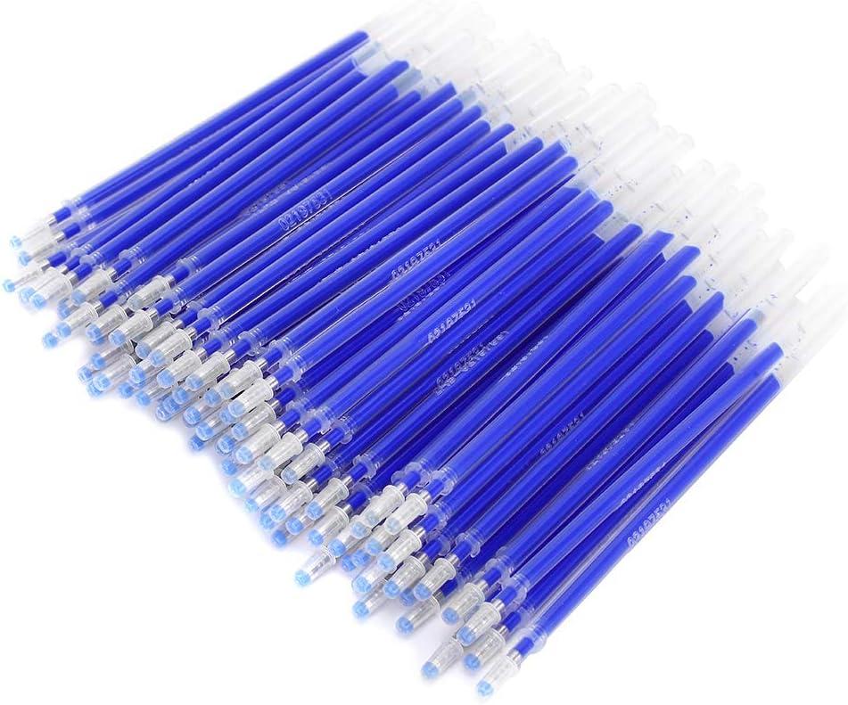 100 PCS Heat Erasable Fabric Refills, Disappearing Ink Pen for Fabric Quilting Sewing, Fabric Marking Pens Fabric Markers