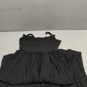 Womens Pleated A-Line Ruched Sleeveless Prom Dress Adjustable Spaghetti Strap Backless Party Gown Dress