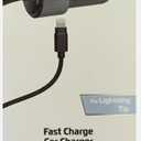 ZGEAR Fast Car Charger 12 Watt 2.4 Amp 6 ft Coil COrd