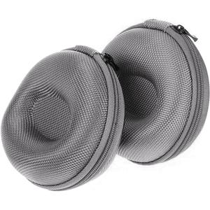Zipper Travel Watch Cases Single Watch Storage Boxes for Wristwatches and Smart Watches up to 50mm (Grey)