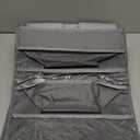 Hanging Diaper Caddy Organizer Crib OrganizerSpacious Baby Girl/Boy Nursery Storage Organizer for Changing Table, Playpen/Wall- Hold 90+ Diaper (Grey)