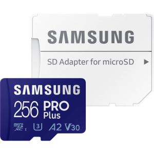 Samsung 256GB PRO Plus MicroSD Card (2021), Read & Write Speeds Up to 160MB/s & 120MB/s, Compatible to UHS Interface, U3, V30, A2