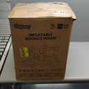 White Bounce House with Slide, Indoor Bouncy House for Kids 3-8 w/Ball Pit, Bounce Area 6.5'x6.5', Capacity 300 lb