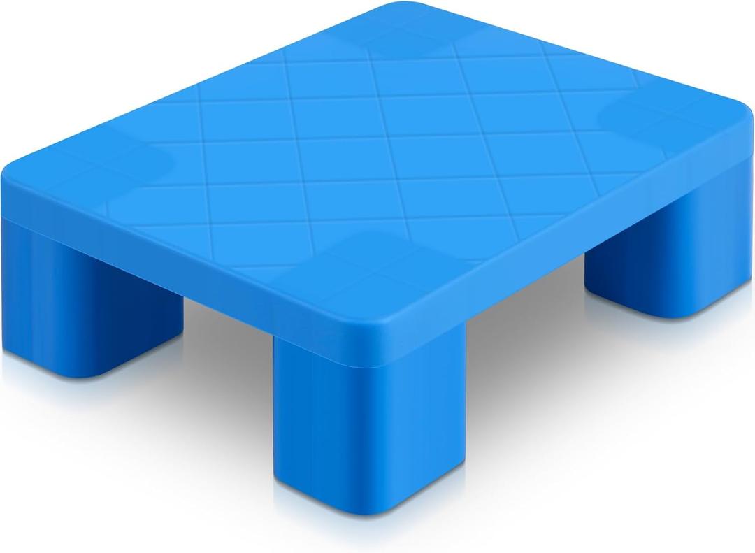 1 Pcs Plastic Pallet Waterproof Storage Pad Lightweight Wear Resistant Basement Pallet for Cargo Cartons Oil Drums Racks Outdoor Grid Indoor Floor Supermarket (23.6 x 15.8 x 4.7 Inch) 1 Pcs Plastic Pallet Waterproof Storage Pad Lightweight Wear Resistant Basement Pallet for Cargo Cartons Oil Drums Racks Outdoor Grid Indoor Floor Supermarket (23.6 x 15.8 x 4.7 Inch)