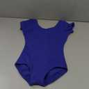 Capezio girls Classic Short Sleeve Leotard, Blue, S