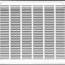 HVAC Premium 28 x 28 Duct Opening Steel Return Air Filter Grille, for 1-inch Filter, Removable Door, Flat Stamped HVAC Vent Cover Grille, Outer Dimensions 30.5 x 30.5