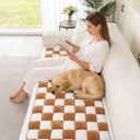 Couch Covers for Dogs, Washable Sofa Couch Cover for Pet, Couchs Covers for Cushion Sofa Pet Friendly, Non Slip Sofa Cover (27.6''*59.06''/70 x 150cm) Thickened Version