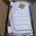 GarveeHome Twin Upholstered Bed Frame with Storage Drawer and Smart Led Headboard, Twin Size Platform Bed Frames for Kids, Wooden Slats Support, No Box Spring Needed, Easy Assembly, White