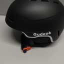 Ski Helmet for Men Women - Adult Snowboard Helmet with Ventilation System, for Snowboarding Skiing Winter Sports, Safety-Certified Snow Sport Helmets (Large, Matte Black)