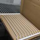 ALLAIBB White 40.55" Extra Tall Wide 29.92-62.60" Baby Gate Pressure Mounted Walk Through Child Kids Safety Toddler Tension Pet Dog Gates with Extension for Doorways Kitchen