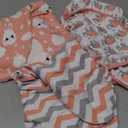 Swaddles for Newborns 3-Pack Infant Swaddles 0-3 Months Adjustable Swaddle Sleep Sack Soft Cotton Baby Wrap for Safe & Cozy Sleep (Coral)