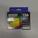 EPSON 126 DURABrite Ultra Ink Color Combo Pack For WF-3520, 3530, 3540, 520, 545, 630, 633, 635, 645, 7010, 7510, 7520, 840, 845 and other select models