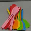 Irenare 30 Pcs Silicone Spatulas 11 Inch Large Rubber Spatulas Heat Resistant Non Stick Flexible Scrapers Seamless One Piece Design Cooking Baking Mixing Tool Cookware Dishwasher Safe, 6 Colors