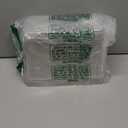 Delamu 2 Set Pantry Organizers and Storage, Trash Bag Holder Under Sink Organizer for 4-13 Gal Bags, Trash Bag Dispenser with Bamboo Top for Onion, Potato, Garlic, Clear (11-7/32"L*7" W*7-1/8"H)