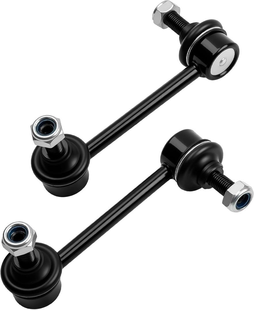 K90342 K90343 Rear Stabilizer Sway Bar End Links Compatible with Honda Accord & Acura TL1998 1999 2000 2001 2002 2003 2004 2005 2006 2007 2008, Acura TSX 2004-2008, CL 2001-2003, Set of 2
