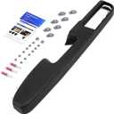 80994 Front Left Driver Side Armrest Repair Kit Fit for Chevy Silverado Suburban Tahoe Avalanche For GMC Sierra Yukon 2010-2014 Door Panel with Release Handle Above Armrest 27In - Black - GM# 84127280