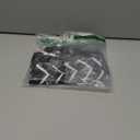 Set of 2 Black Pillow Covers 20 x 20 inches Boho Aztec Polyester Blend Square Decorative Throw Pillow Covers for Sofa Couch Bed Decor, Black