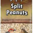 Scott Pet Wild Bird Seed, Peanuts Split (No Shell), 8 lbs Bag, Great Source of Protein and Fiber, Peanuts for Outside Wild Birds (EXP 11/30/27)