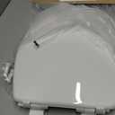 Little2Big Toilet Seat with Built-In Toddler Potty Training Seat, Slow Close, Easy to Install, Made in USA, ELONGATED, White