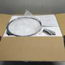 OJX Ceiling Fans with Lights, 52 inch Ceiling fan with Light and Remote/APP Control, 3CCT, Quiet DC Reversible, Dimmable, Modern Ceiling Fan for Bedroom, Living Room, Kitchen, Indoor/Outdoor Use (Black)