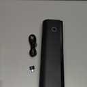 Portable Printers Wireless for Travel, N80 Wireless Thermal Printer Bluetooth Inkless Printer Support A4 Size, Compatible with iOS, Android, Laptop for Office, Home, Car, Black