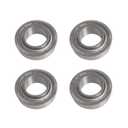 4 Pack Upgrade Alloy Steel Front Wheel Bearing for John Deere AM127304 AM118315 AM35443 for Husqvarna Lawn Mower ID 3/4" x OD 1-3/8" Steel Shield Dust Cover 6003-2RS Bearing