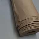 Kraft Paper Roll, 36" x 2400" (200'), Made in USA, 30 lb. Roll of Brown Paper for Banner, Poster, Crafts, Bulletin Board Backing, Kraft Table Cloth, Brown Construction for Shipping and Gift Wrapping