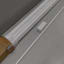 LazBlinds No Tools No Drill 1" Vinyl Mini Blinds, Cordless Blinds for Windows, Light Filtering Horizontal Window Blinds & Shades, 26 1/2" W x 64" H, White