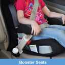 Buckle Guard PRO Seat Belt Button Cover (2-Pack Black) Deters Children and Disabled Adults from Opening Their Seat Belt While Riding in a Motorized Vehicle