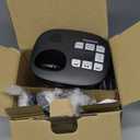 Panasonic Cordless Phone, Easy to Use with Large Display and Big Buttons, Flashing Favorites Key, Built in Flashlight, Call Block, Volume Boost, Talking Caller ID, 1 Cordless Handset - KX-TGU430B (Black)