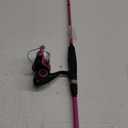 Zebco Slingshot Spinning Reel and Fishing Rod Combo, 2-Piece Medium Lightweight Durable Fiberglass Rod, Comfortable EVA Handle, Pre-Spool with 8lb Cajun Fishing Line