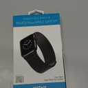 WITH it STAINLESS STEEL BAND FOR 38/40/41mm APPLE WATCH® 12 1 3 10 9 8  Color: Black Apple Watch  WITH it