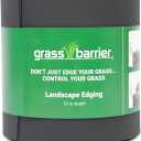 12 Gauge 60 Feet Grass Weed Barrier Landscape Edging 10 inch Depth Flexible Border Roll Lawn Landscape Garden Edging for Backyard Driveway Path Sidewalk