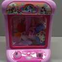 TingingYuli Claw Machine for Kids,Unicorn Mini Vending Machines Candy Grabber Prize Dispenser Toys for Girls,Electronic Arcade Game with 20 Mini Plush Toys for Christmas Easter Birthday Gifts