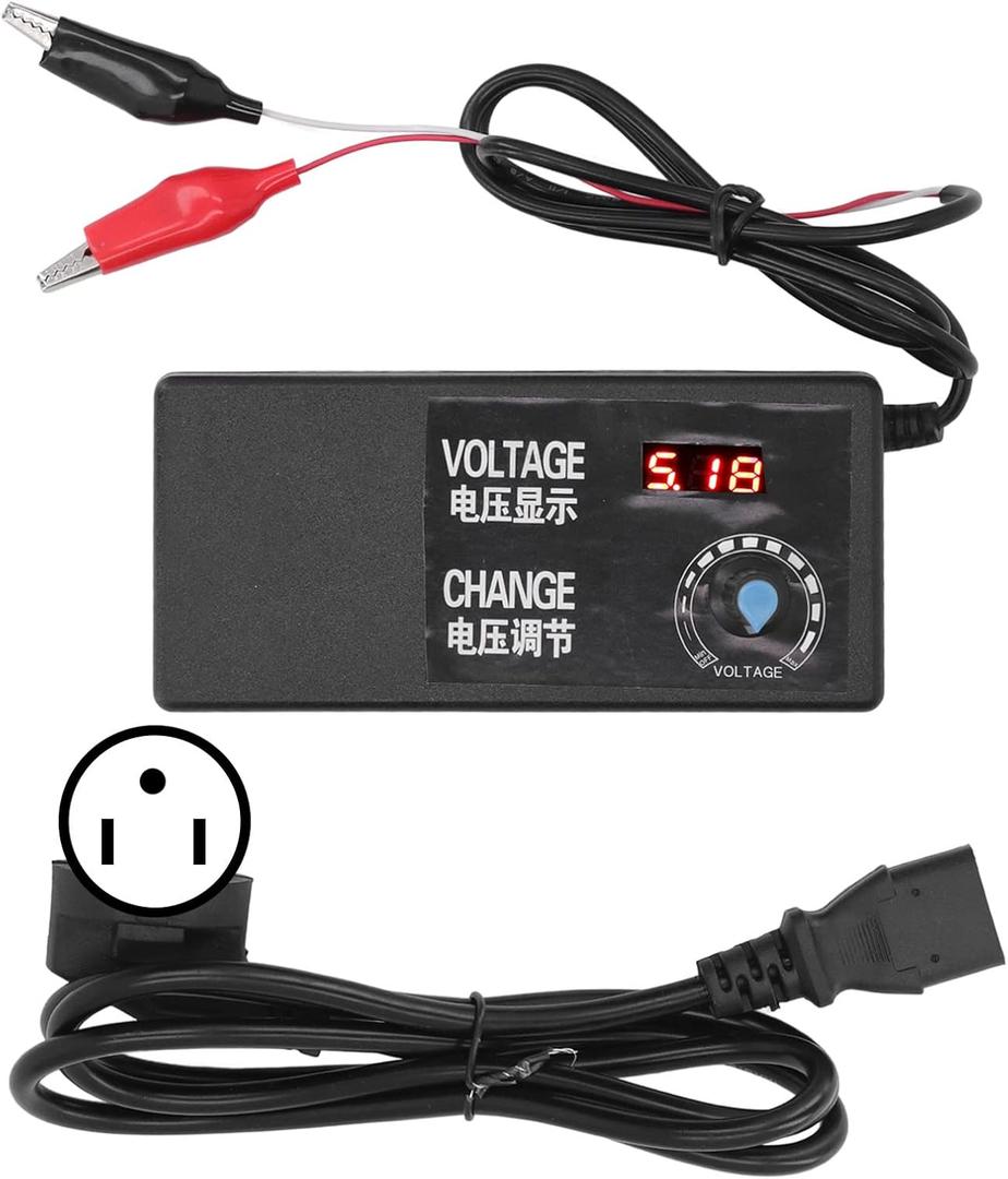 Aramox Electric Embedder, 100240V 12V 5A Beehive Heating Device Beekeeping Embedder Adjustable Voltage Voltage Display Beekeeping Tools (US Plug)