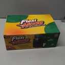 Flexi Hose Expandable Garden Hose with 8 Function Nozzle, 100FT - Lightweight Retractable Garden Hose, Water Hose - No-Kink Flexibility, 3/4 Inch Solid Brass Fittings and Double Latex Core (Black)