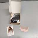 Clip in Bangs, 100% Real Human Hair Fake Bangs Natural Black Clip in Hair Extensions French Bangs Fringe with Temples Hairpieces for Women Natural Blend Curtain Bangs for Daily Wear