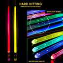 Light Up Drum Sticks Rechargeable 15 Color Changing Led Personalized Drumsticks for Kids Drummer Gifts Drum Accessories