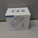 Portable Waist Fan, Wearable Belt Fan 10 Speeds Powerful Airflow, Hands-FreeHanging Neck Fan Rechargeablewith up to 24H+ of Working Time, for Camping, Outdoor, Jobsite