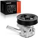 A-Premium Power Steering Pump, with Pulley, Compatible with Jeep Wrangler 2012-2017, Wrangler JK 2018, 3.6L Gas, Replace # 5154400AC, N9901310