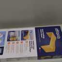 Squatty Potty Oslo Folding Bamboo Toilet Stool – 7 Inches, Collapsible Bathroom Stool for Kids and Adults – Brown, Portable and SpaceSaving