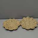 Flower Woven Dish 8" 2 pcs