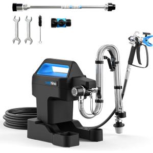 Toolrhino Airless Paint Sprayer for House Painting, DIY Beginners' Choice with Accessories Storage Space, Lightweight Design, Thinning-Free & Quick Clean for 5 Gallon DIY Painting Projects