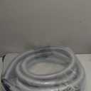 16FT Shop Vac Hose Extension,Commercial Dust Collection Hose Kit,1-1/4 Diameter TPE Vacuum Hose with 6 Adapters for Vacuums System,Compatible with Woodworking Power Tool and Sander by TOMOON (Gray)