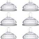 Comotomo Replacement Nipples, Medium Flow - 2 Count, 3 Packs